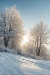 Cold air. Clear skies. A quiet stretch between seasons.