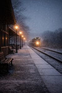 The last train still runs.